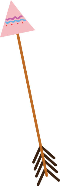 色彩鲜艳的箭原生物具有装饰性图片下载