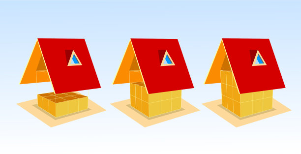 多维数据集的房子图片下载