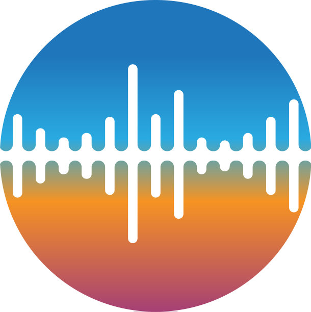 声波图标Logo模板图片下载