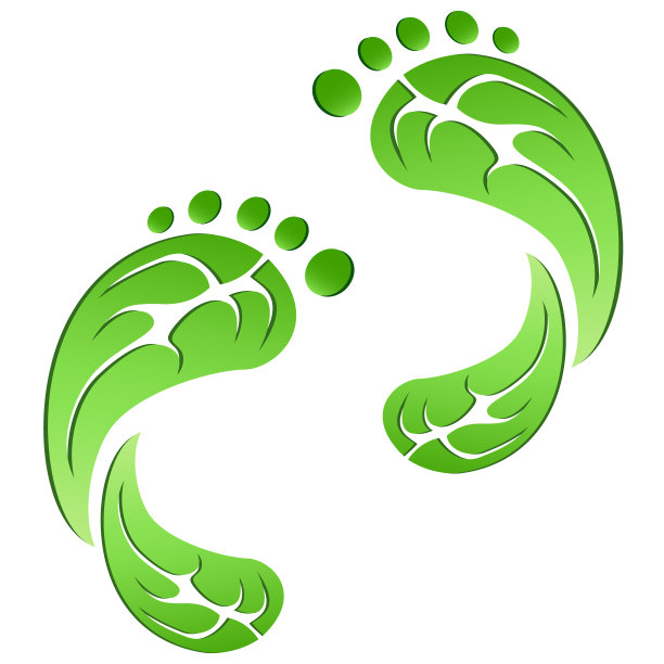 绿叶碳生态足迹图片下载