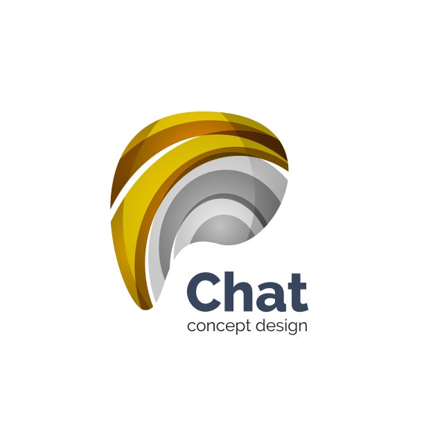 企业标识模板-聊天云图片下载