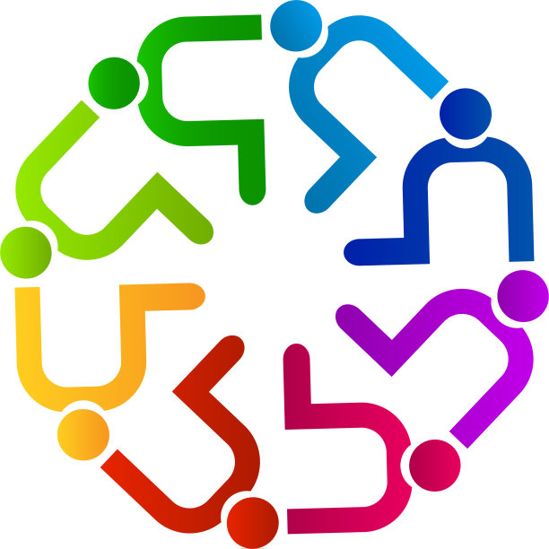 团队合作人员贡献图标图片下载