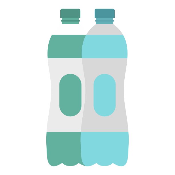 水瓶图标平坦的风格图片下载
