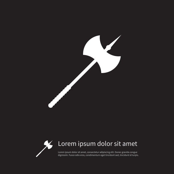 孤立刀片图标伐木工元素可以图片下载