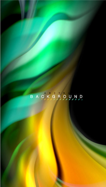 流体颜色抽象背景扭曲液体图片下载