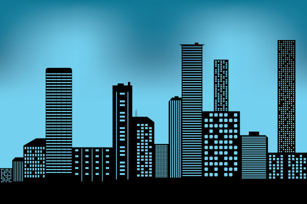 Xacity景观黑色建筑图标图片下载