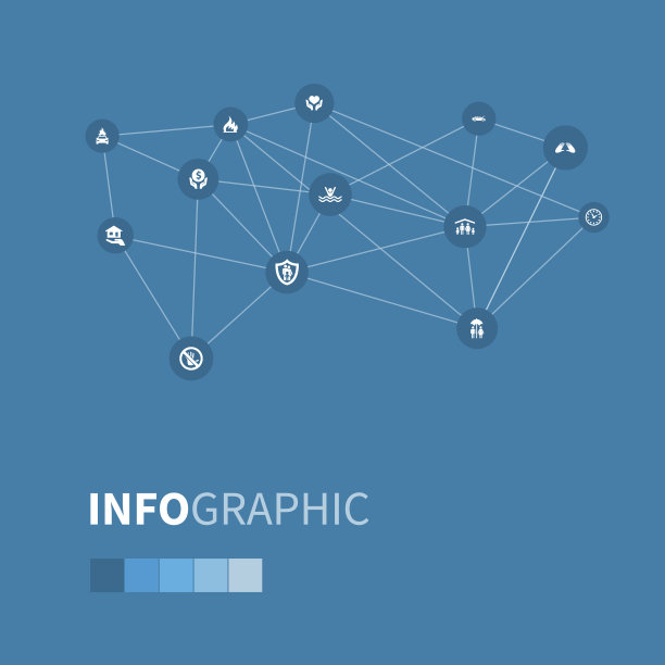一组简单的授权图标图片下载