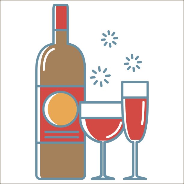 酒的图标集合图片下载