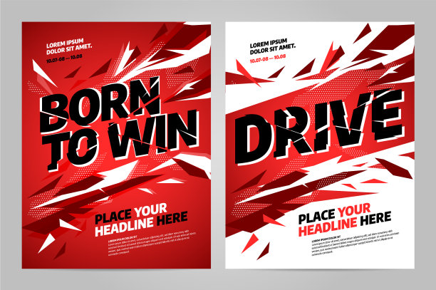 布局设计模板的运动图片下载