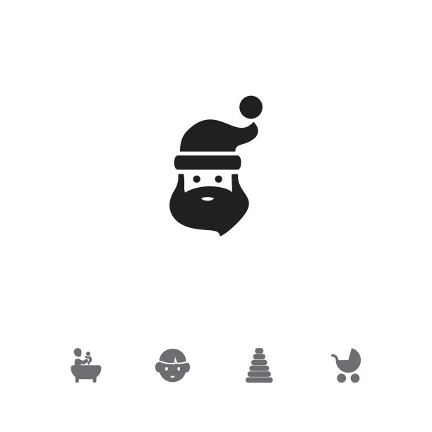 一组5可编辑的人图标包括符号图片下载