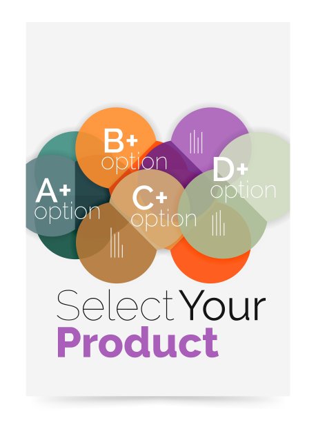 商业传单圈抽象背景图片下载