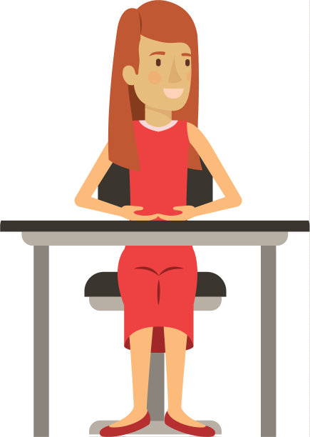 彩色剪影的女人的长发和图片下载