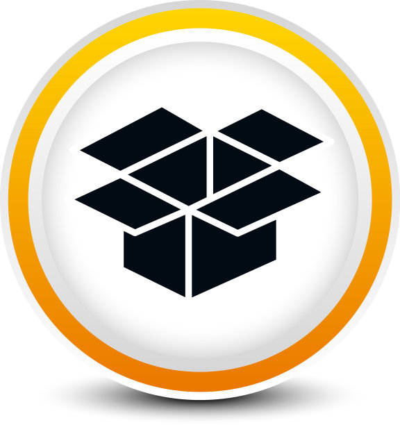 打开相关主题的圆形图标上的框图片下载