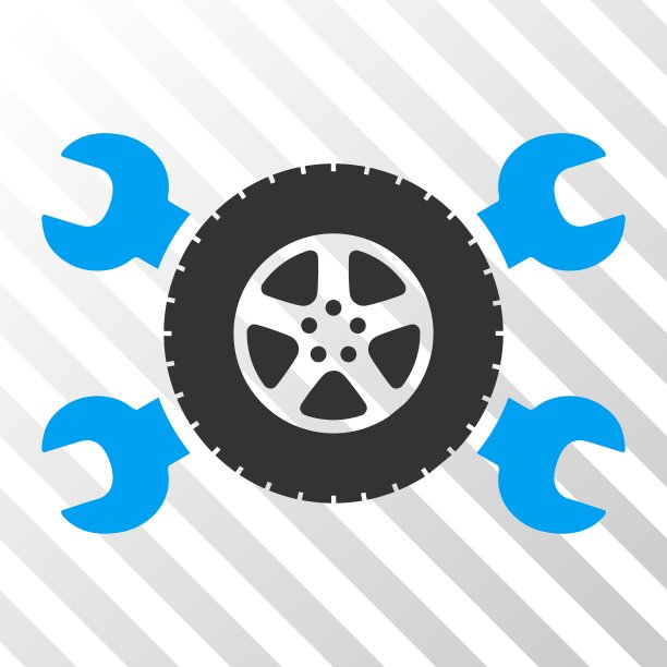 轮胎服务扳手图标图片下载