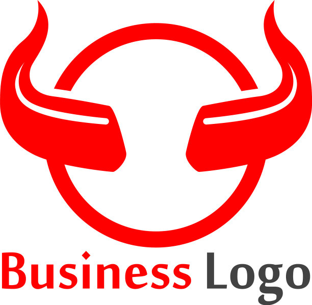 魔鬼角图标设计模板图片下载