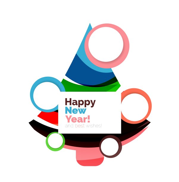 摘要用空白的圣诞促销横幅设计图片下载