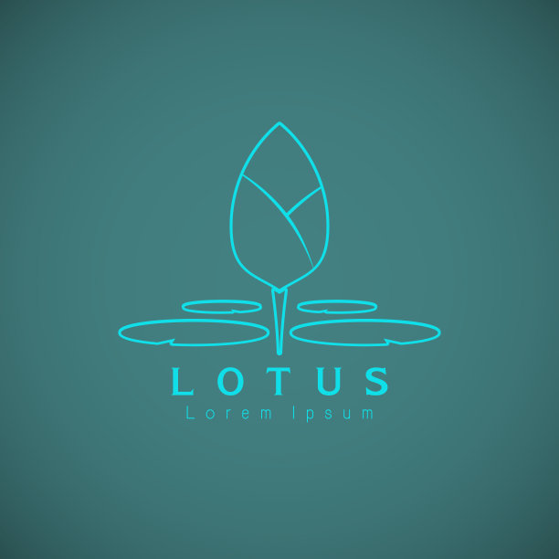 莲花标志图片下载