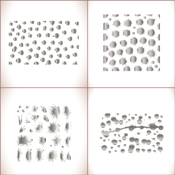 飞溅的油漆使黑漆凝固图片下载