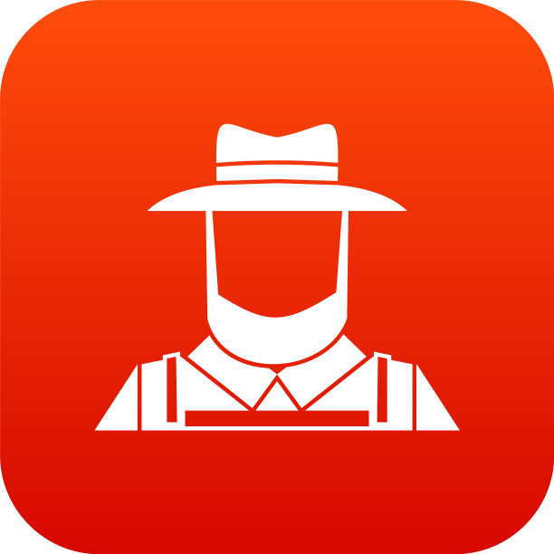 农民图标数字红图片下载