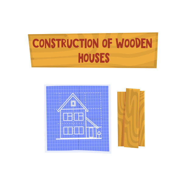 木屋建造生态建筑设计图片下载