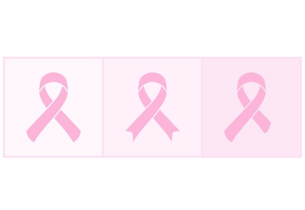 乳腺癌的粉色丝带图片下载