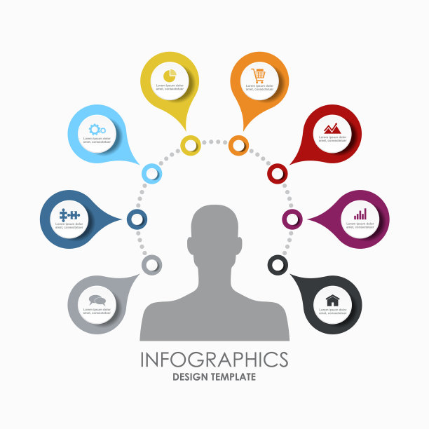 信息图设计模板与地方为您图片下载