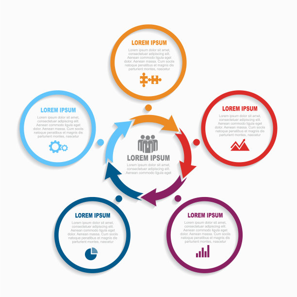 信息图设计模板与地方为您图片下载