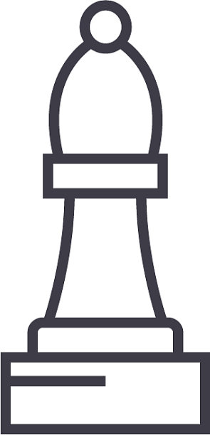 象棋主教线图标标志图片下载