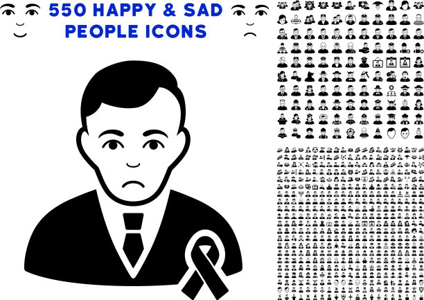 带着悼念丝带和奖金的绅士图片下载