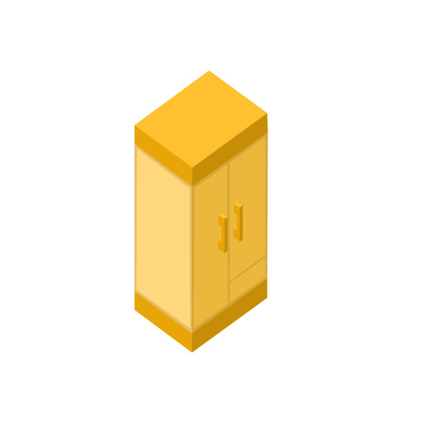 衣柜衣柜等距设计图片下载