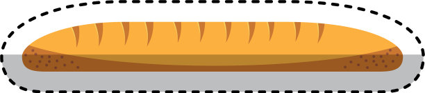 美味的法国面包烘焙产品图片下载