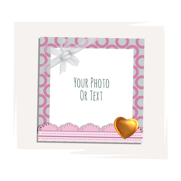 浪漫的相框图片下载