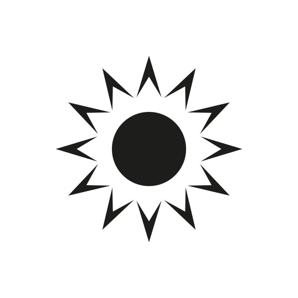 太阳图标图片下载