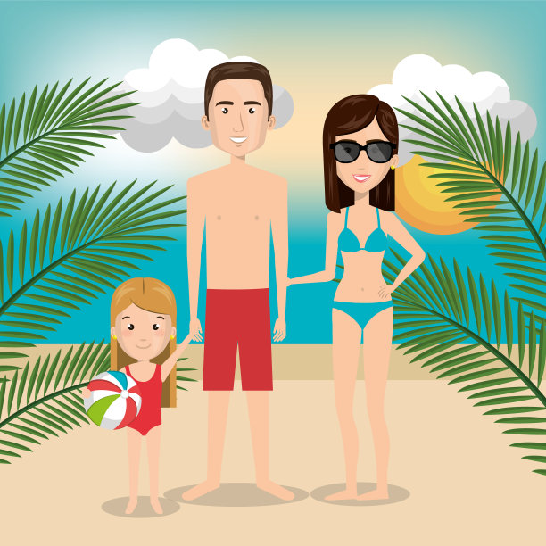 带旅行箱的人图片下载