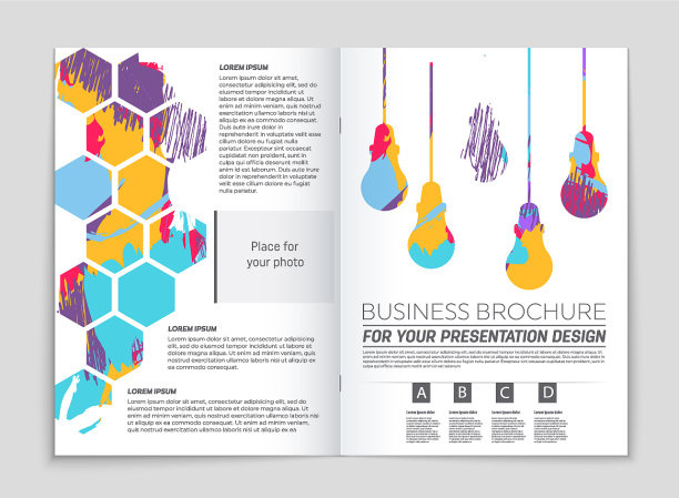 抽象布局的艺术背景设置图片下载