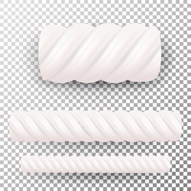 逼真的棉花糖扭糖甜图片下载