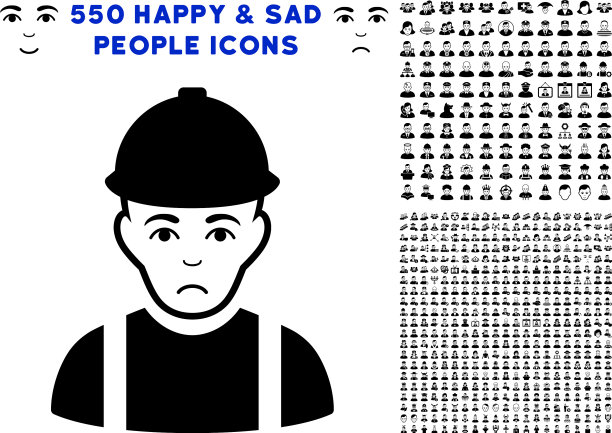 带有奖金的工人图标图片下载