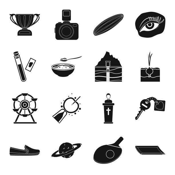 体育、妇科、公园、农场等网站图标图片下载