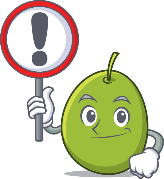 用标志橄榄人物卡通风格图片下载