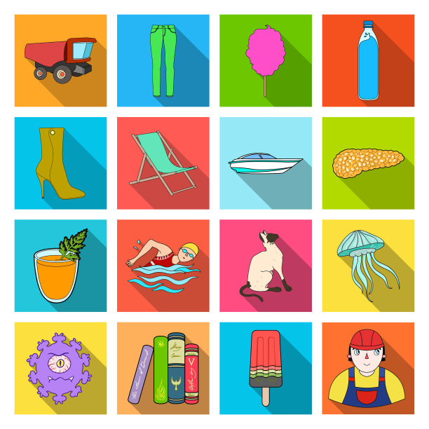 体育旅游业务和其他网站图标持平图片下载