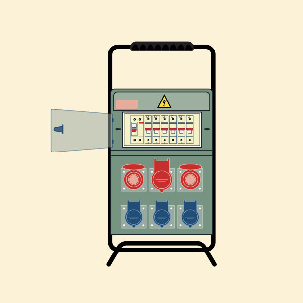 便携式电气配电板图片下载