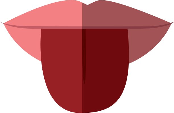 嘴巴，舌头伸在外面图片下载