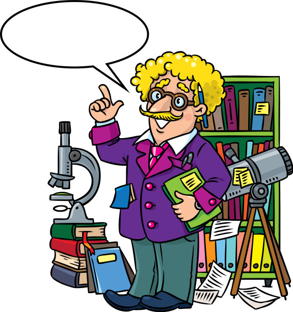 有趣的科学家或发明家专业ABC系列图片下载