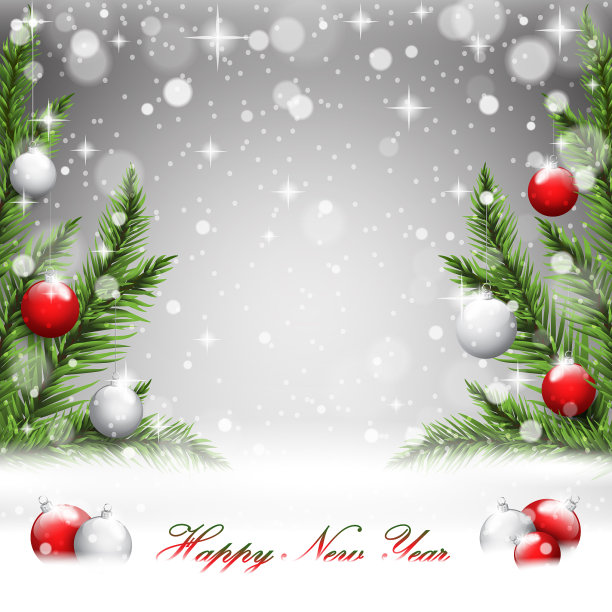 贺年明信片背景图片下载