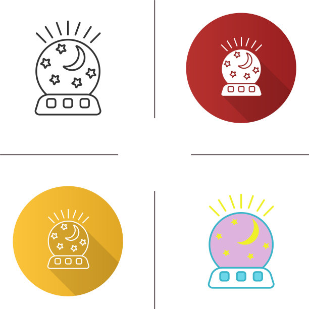 夜灯的图标图片下载