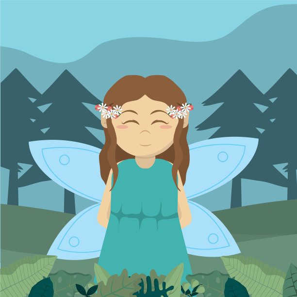 森林童话卡通图片下载