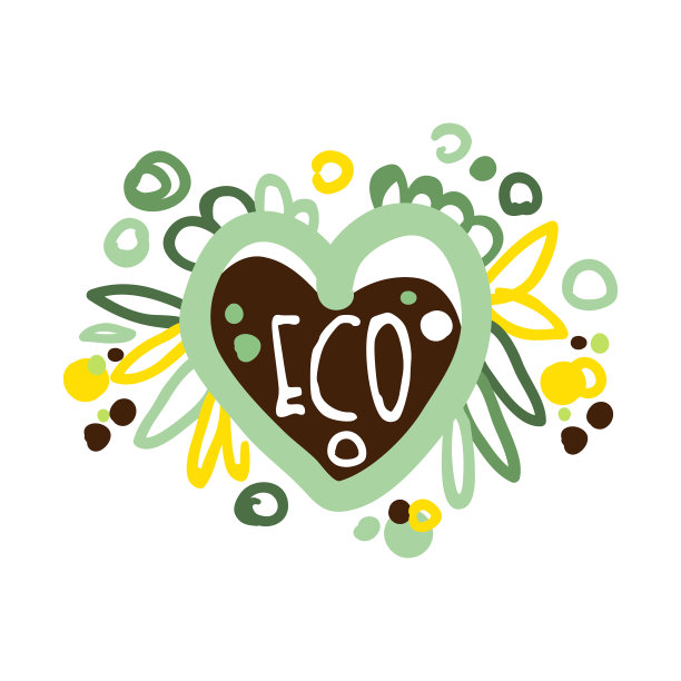 生态标签标识图形模板健康图片下载