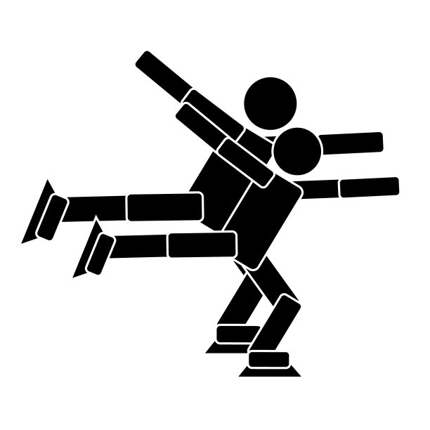 花样滑冰双人滑图标图片下载