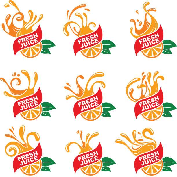 新鲜果汁象征图片下载