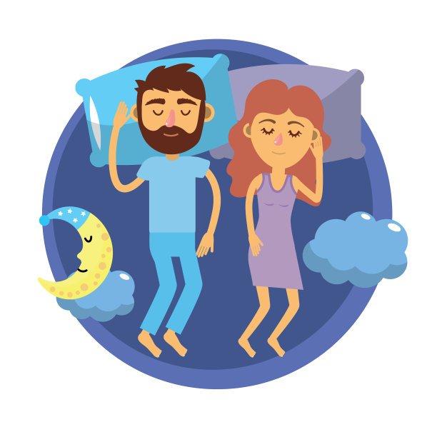 夫妻睡在一起，做好梦图片下载